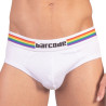 Barcode Berlin Backless PRIDE Blanc